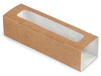 Kraft Macaron Cookie Box Sleeve (100 Pack) 2-1/2x8-1/4x2"