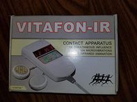 Medical Vibro Acoustic Infrared Device "Vitafon-IR" + English manual by CD