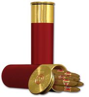 Shotshell 12-Gauge Cigar Humidor (Red)