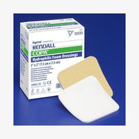 Kendall Copa Hydrophilic Foam Dressing - 4x8" Case of 50 - KND55548_CS