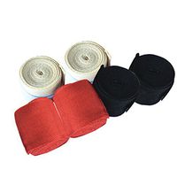 VORCOOL Weight Lifting Knee Wraps Width Cotton Karate Sanda Boxing Bandage Hand Wraps Hand Guard 6Pcs 2.5cm