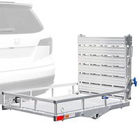 Silver Spring SC500-AF Folding Aluminum Scooter and Wheelchair Carrier with Ramp