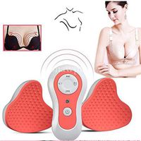 NOENNULL Electric Breast Massager, USB Charging Breast Enhancer Bra Machine,Automatic Heating, Promotion Circulation Relieve Breasts for A to D Cups