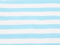 Anyneo Striped Blue Paper Beverage Napkins 60 Count