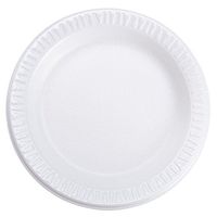 Foam Plate, 125/Pack, 1000/Carton