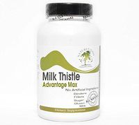 Milk Thistle Advantage Max ~ 90 Capsules - No Additives ~ Naturetition Supplements