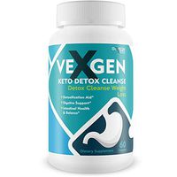 Vexgen Keto Detox Cleanse - Detox Cleanse Weight Loss - Help Shrink Your Gut & Waist - Detoxification Aid - Digestive Support - Intestinal Health & Balance - Purify You Body Starting with Your Gut