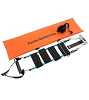 LINE2design Traction Splint Child-Pediatric - Portable Lightweight Immobilization Emergency First Aid Splint with Carrying Case - Patient Transport Adjustable Ankle Straps