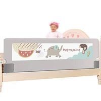 Bed Rail Childs Bed Guardrail,Baby Child Bed Guardrail, Baby Bedside Fence, Anti-Fall 2 Meters 1.8 Big Bed Railing Baffle Universal Bed (Size : 200cm)