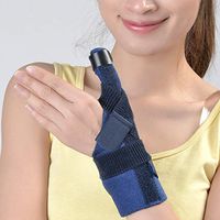 Thumb Aligner, Thumb Wrist Protector Joint Sprain Band Steel Strip Finger Fracture Sprain Contusion Fixed Support Brace/Medical Tenosynovitis Wristband