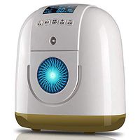 LABYSJ Small Oxygen Respirator for Home Use, 8-Stage Oxygen Filter / 1-7L Adjustable Large Flow Ventilator, Suitable for Car/Household