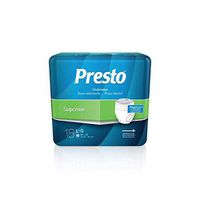 Presto Plus Protective Underwear, LG (4 bags of 18)