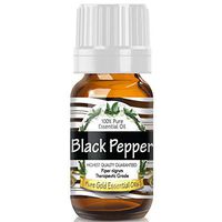 Pure Gold Black Pepper Essential Oil, 100% Natural & Undiluted, 10ml