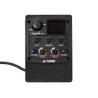 Andoer Cherub G-Tone GT-6 Acoustic Guitar Preamp Piezo Pickup 3-Band EQ Equal.