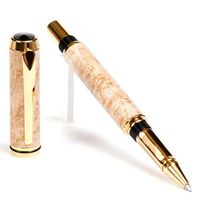 Baron Rollerball Pen - TN Gold - Birds Eye Maple