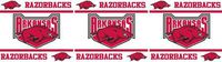 NCAA Arkansas Razorbacks Wall Border