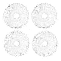 Aootek Best Value 4 Pack Replacement Microfiber Mops Head for Hurricane/mopnado 360 Spin mop/Roating Mop System Anti-Abrasive Microfibers