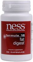 Ness Enzymes - Fat Digest #18 90 caps [Health and Beauty]