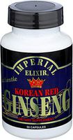 Imperial Elixirs, Korean Red Ginseng 300Mg, 50 Capsules
