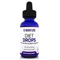 Natural Weight Loss Diet Drops - Helps Burn Calories - Appetite Suppressant with African Mango & Amino Acids - Ultra Concentrated - Burn Unwanted Fat All Natural - Maintain Muscle