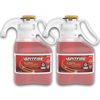 Diversey Spitfire Professional Concentrated All Purpose Power Cleaner and Degreaser, 47.3 Ounce SmartDose Bottle (2 Pack)