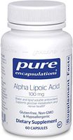 Pure Encapsulations - Alpha Lipoic Acid 100 mg - Hypoallergenic Water- and Lipid-Soluble Antioxidant Supplement - 60 Capsules