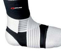 EVS AS14 Ankle Stabilizer , Size: XL, Size Modifier: 12-14, Primary Color: Black, Gender: Mens/Unisex AS14BK-XL