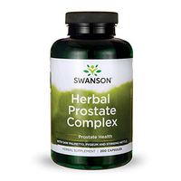 Swanson Herbal Prostate Complex Urinary Tract Support Men's Health Supplement 200 Capsules (Caps)