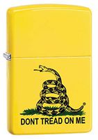 Zippo Lighter: Don't Tread on Me - Lemon Matte 80280