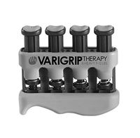 VariGrip Therapy Adjustable Resistance, X-heavy, XX-heavy resistance, Finger Strengthener, finger exerciser, hand exerciser, grip strengthener, extra-wide base, fingertip pads,2 exercisers in 1 (VGXH)