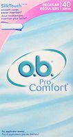 Ob Pro Comfort Tampons - Regular 40-Count Boxes (Pack of 3)
