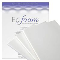 Epifoam -7.75 x 11.5 x .5 in - (3 sheets) Silicone Backed Compression Foam Pads from Biodermis
