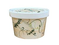 SafePro 16FCC, 16 Oz. Paper Soup Containers Combo With Lids, Catering Take Out Hot and Cold Deli Food Boxes (100)