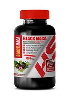 Muscle Maker Supplements - Black MACA 1000 Mg - Natural Premium Supplement - Black maca Capsules gelatinized - 1 Bottle 90 Vegetable Capsules