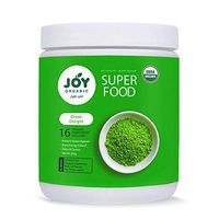 Joy Organic Green Delight Superfood Powder-16 Organic Green superfoods Including Wheat Grass, Spirulina, Matcha Green Tea-Support Immunity, Metabolism, Digestion and Energy-Vegan and Non GMO Formulav