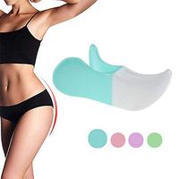 AOLVO Pelvic Muscle Exerciser for Women, Pelvic Floor Muscles Hip Trainer & Inner Thigh Exerciser, Correction Beautiful Buttocks Bladder Exercise Equipment Postpartum Controller Blue