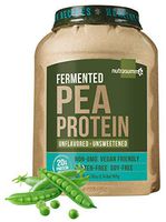 Nutrasumma 100% Plant Based Fermented Pea Protein Powder, Unflavored and Unsweetened, 2.14lbs - North American Sourced Peas - Vegan, Non-GMO, Gluten & Soy Free, No Artificial Flavors and Colors
