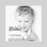 15x15 Clapboard / Candlewick Custom Mat for Picture Frame with 11x11 opening size (Mat Only, Frame NOT Included)