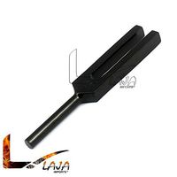 LAJA Imports 1 Piece Tuning Fork Black Color C2048 Chakra Chiropractic Instruments