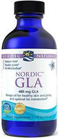 Nordic Naturals Nordic GLA Unflavored - 100 Percent Vegetarian Borage Oil, Supports Healthy Skin, Joints, and Optimal Fat Metabolism*, 480 mg GLA Per Serving, 4 Ounces