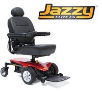 Pride Mobility JELITEES Jazzy Elite ES Electric Wheelchair - Red