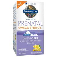 Minami Nutrition MorDHA Omega-3 Fish Oil, Prenatal, Lemon 60 ea