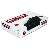 Jaguar Plastics L3036H Low-Density Can Liners, 20-30 Gallon, .65mil, Black (Case of 200)