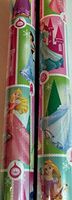 Christmas Wrapping Princess Holiday Paper Gift Greetings Jasmine Snow White Sleeping Beauty Belle Cinderella Tiana 2 Roll Design Festive Wrap Disney Ariel