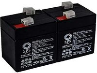 SPS Brand 6V 1Ah Replacement Battery for B Braun 9528 Cardiac Output Computer Monitor (2 Pack)