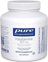 Pure Encapsulations - l-Glutamine 850 mg - Hypoallergenic Supplement Supports Muscle Mass and Gastrointestinal Tract - 250 Capsules