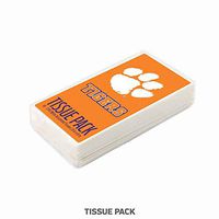Worthy Promo NCAA Clemson Tigers Party Favors & Party Supplies Tissue Packs 10-Pack