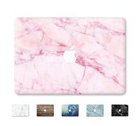 DowBier MacBook Decal Vinyl Skin Sticker Cover Anti-Scratch Decal for Apple MacBook (MacBook 2016 Pro 15"/Inch (A1707), Pink Marble)
