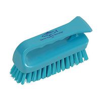 Hill Brush Stiff Grippy Scrub (One Size) (Blue)