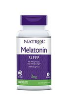 Natrol Melatonin 3 mg Sleep Time Release Dietary Supplement Tablets 100 ea